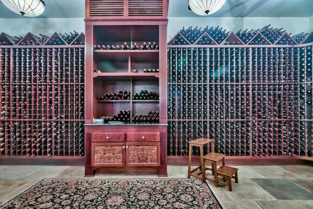 Miramar Beach Estate Wine Cellar